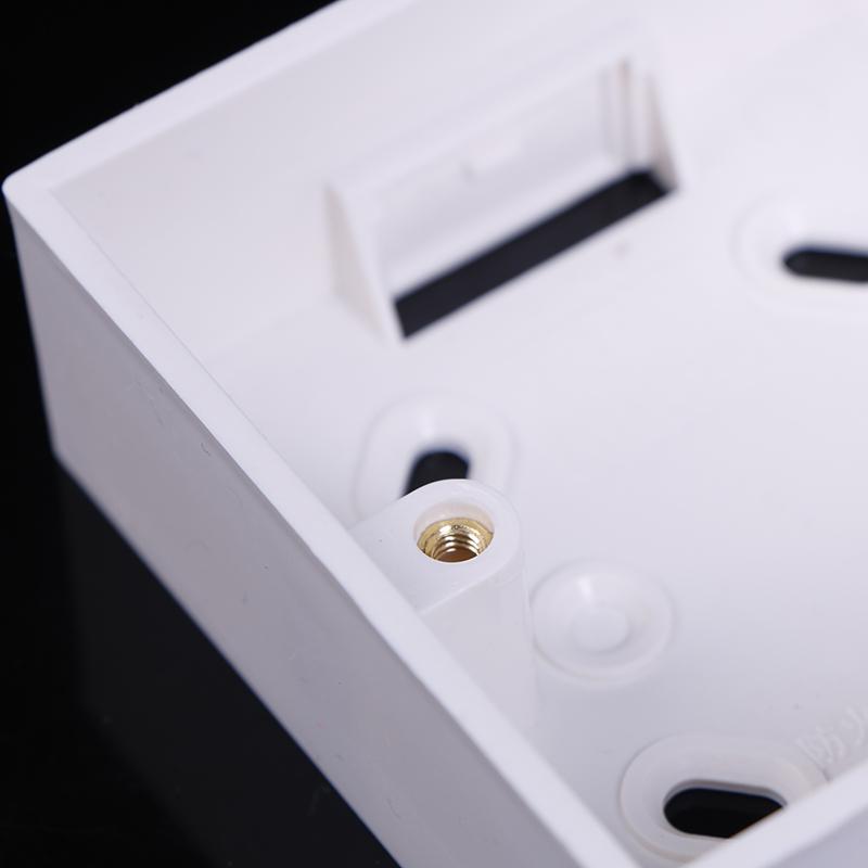 86 Тип 2/3/4 Розетка группового переключателя Распределительная коробка Настенная розетка Темная коробка