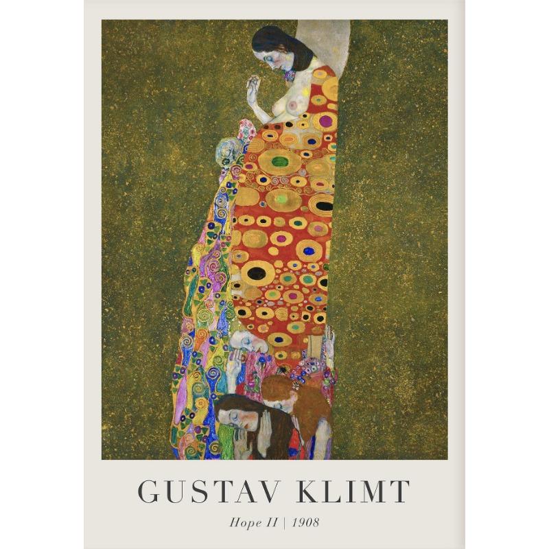 Густав Климт Абстрактная Выставка Произведение искусства Пейзаж Постер и Принты Печать на Холсте Настенное Искусство Картина для Гостиной Домашний Декор