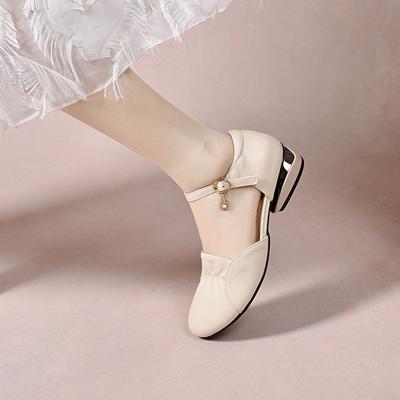 Женские летние сандалии на плоской подошве, новые, с мангообразным носком, с краем в виде листа лотоса, полые сандалии, ремешок на одно слово, женская обувь на низком каблуке