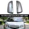 Для Chevrolet Lova Aveo 2007 2008 2009 2010 Автомобильная крышка бокового зеркала заднего вида Колпачок крыла Внешний корпус двери Оболочка ABS Хромированная отделка