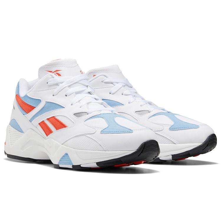 Reebok Aztrek 96 Низкие повседневные кроссовки с амортизацией Унисекс Белые EF3576