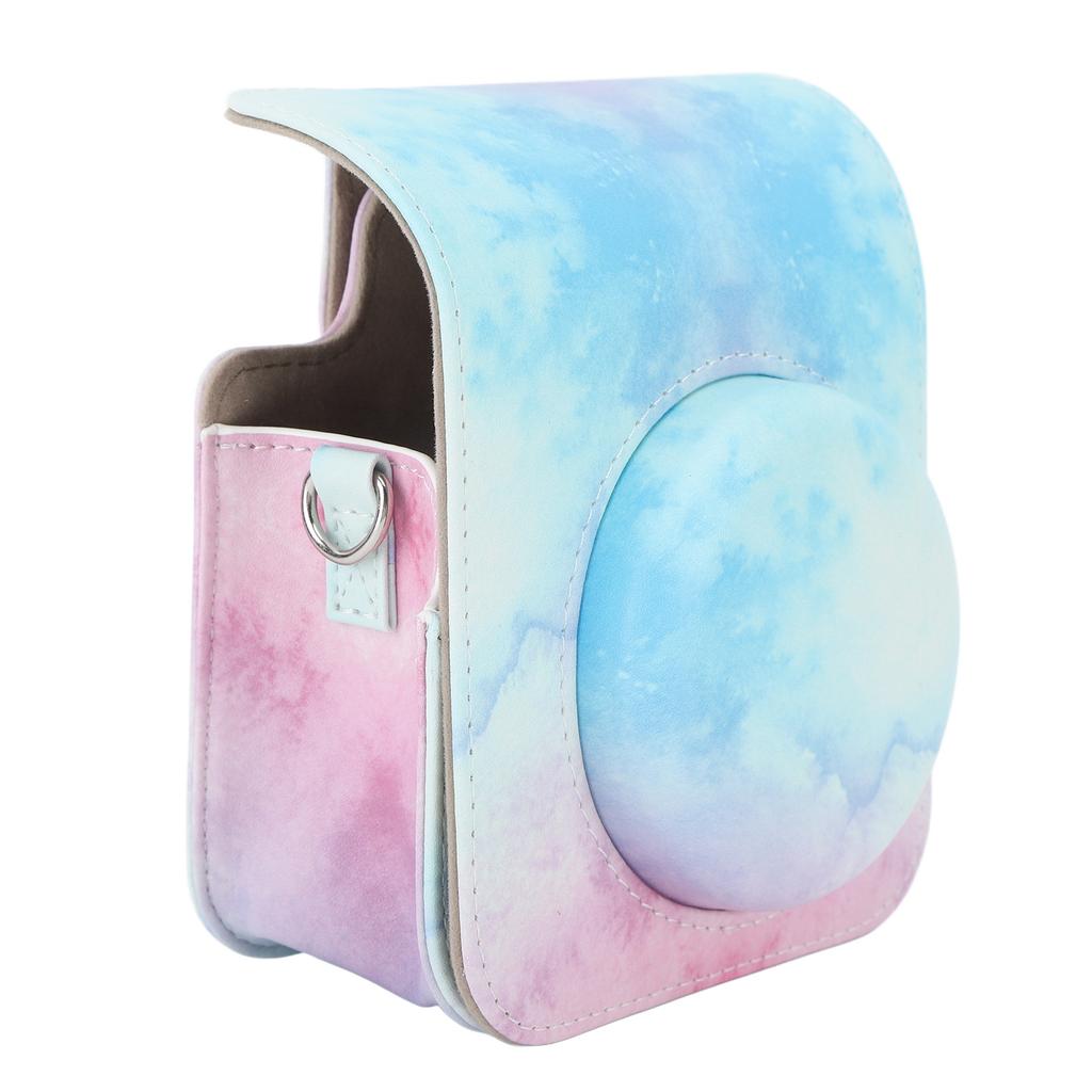 Мини-сумка для мгновенной камеры, защитный чехол для камеры из ПУ с регулируемым плечевым ремнем для камеры Fujifilm Instax Mini 12