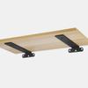 Kitchen Wall Mounted Shelf Support Right Angle Bracket Furniture Holder Desk Shelf Holder Hardware