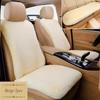 5 шт., защитные чехлы для автомобильных сидений, аксессуары из искусственного плюша, теплые чехлы для салона автомобиля, авто чехлы для подушек, универсальные чехлы на 5 сидений