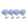 4Pcs Mushroom Quilt Stand Slip-resistant Nordic Clips for Bed Sheet Blanket Clip Clothes Pegs Covers Fastener Clip Holder