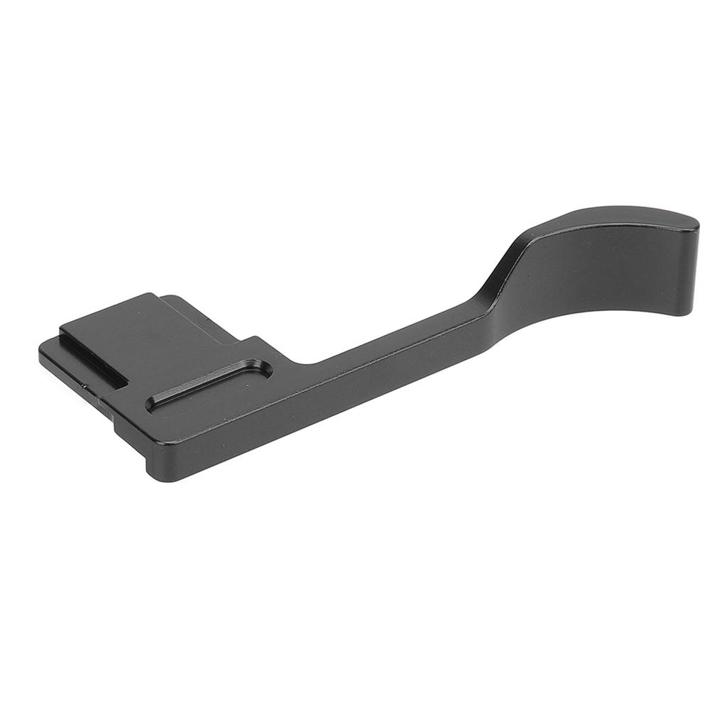 Накладка на горячий башмак Thumbs Up Grip для беззеркальной камеры A7CR A7CRII, обеспечивающая лучшую балансировку и удобство захвата, изготовлена из алюминиевого сплава и имеет черный цвет.