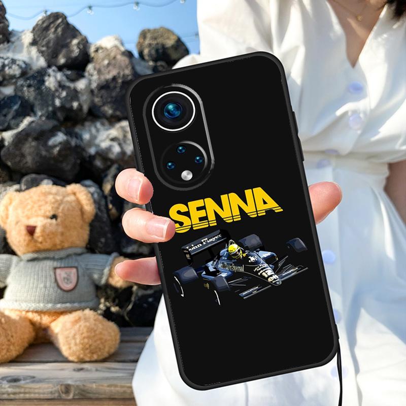 Чехол Ayrton Senna F1 для Honor X8a X9a X6a X7a X6 X7 X8 X9 X9b X8b Honor 70 50 90 Lite Magic 5 6 Pro
