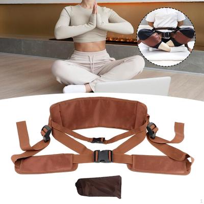 Пояс для поясницы Медитация Регулируемый Эргономичный Легкий Легко носить Поддержка талии Осанка