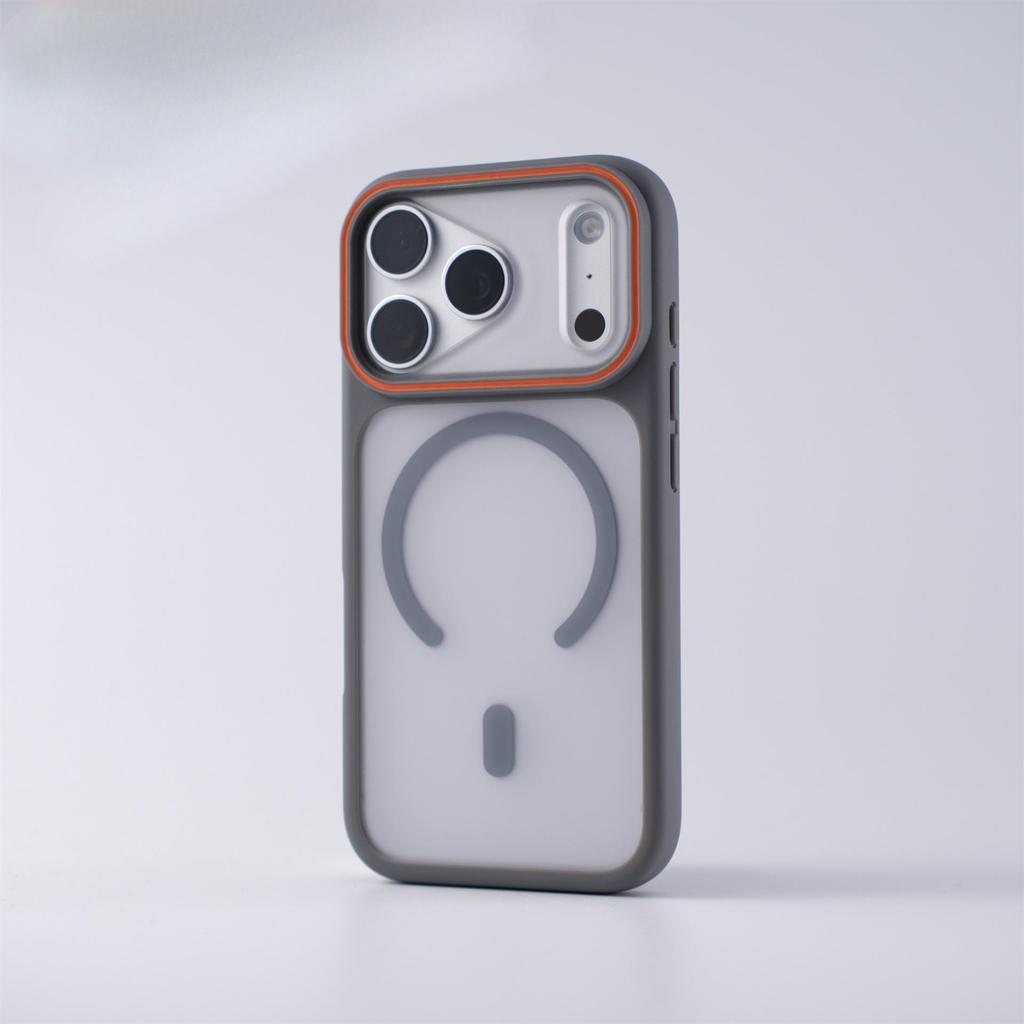 Матовый магнитный чехол для iPhone 13 Pro Max - Shadow Window, Ударопрочный, Жесткий корпус с покрытием Soft-touch