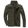 Spring Men's Casual Cotton Military Jacket Outdoor Loose Large Size Tooling Jacket