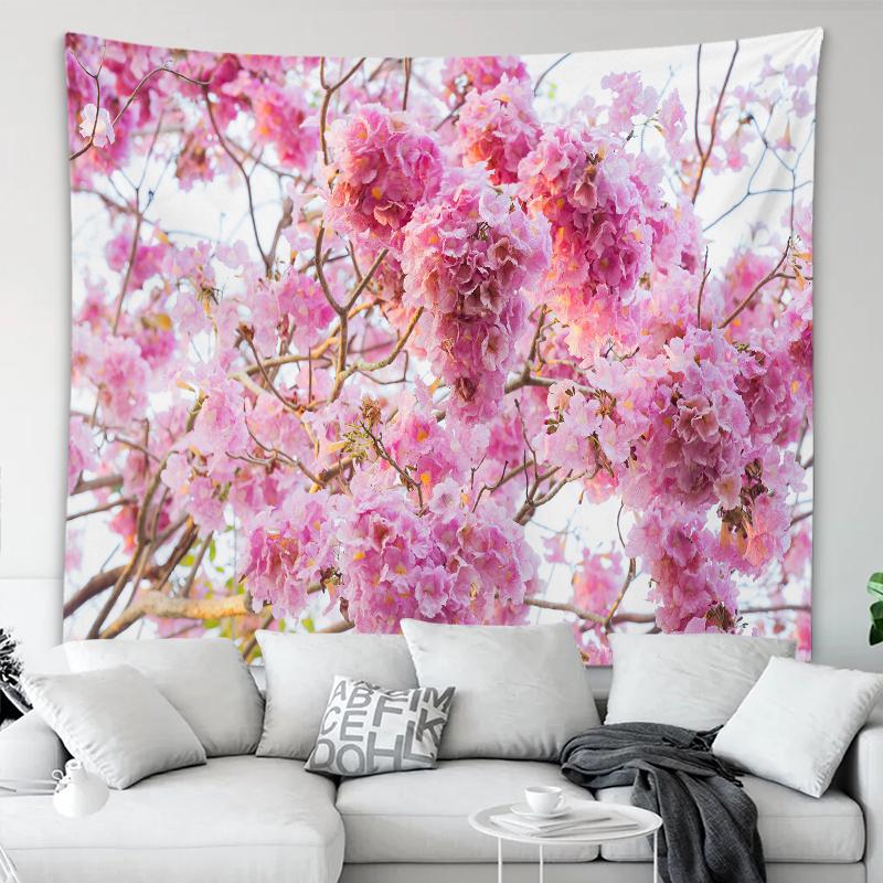 Украшение дома гобелен красивая серия вишни с принтом гобелен праздничные украшения 230x180 см