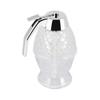Honey Syrup Juice Dispenser No Drip Glass Beautiful Honeycomb Shaped Pot And Maple Syrup Dispenser Efficient Anti-Crystallization Multi-Functional Bee