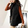Vest for Women Winter Sleeveless Tops Oversize Thickened Casual V-neck Vest