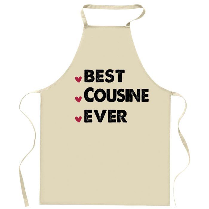 Tablier de cuisine - EQUIPE Best Ever - Impression Bretonne - Coton résistant - Imprimé en France