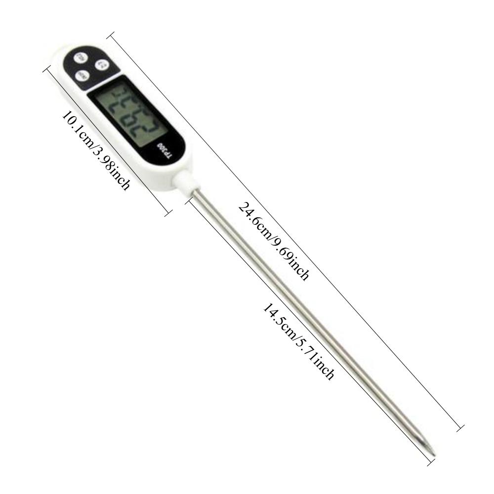 1PC Digital Food Thermometer Kitchen BBQ Cooking Meat Temperature Measure Probe Tool