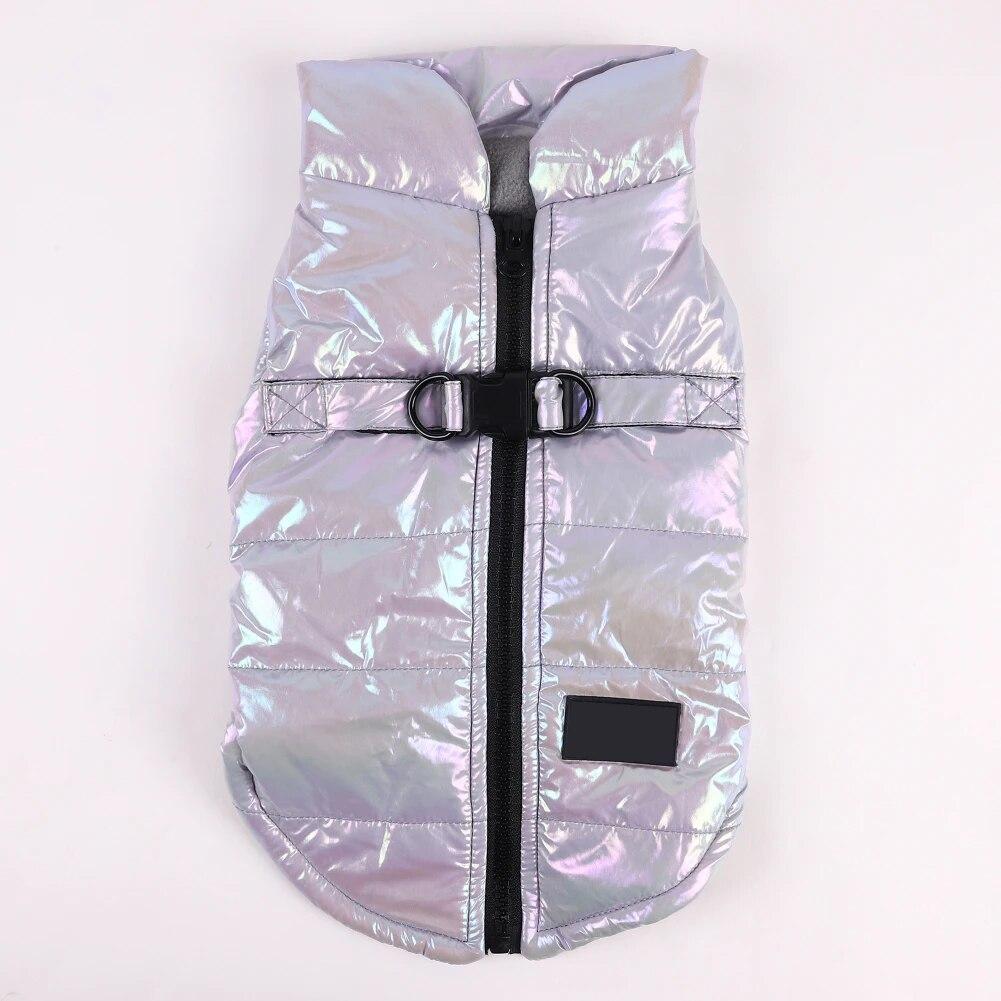 Красочная куртка для собак, одежда, зимняя теплая водонепроницаемая стеганая жилетка для домашних животных, одежда для чихуахуа, йоркширского щенка, одежда для собак