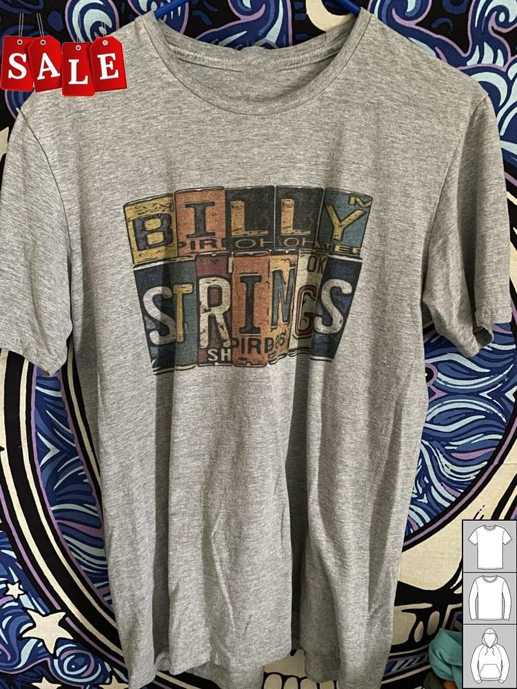 Hot Billy Strings License Plate Gift For Fans Unisex All Size Shirt LL528 Unisex T-Shirt