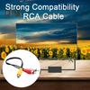 High-Fidelity Audio Cable Stable Universal 2 RCA Male To 1 RCA Female Y Splitter Cable Speaker Stereo Audio Adapter Cord