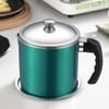 Stainless Steel Oil Strainer Pot Container Jug Storage Can Filter Cooking Kitchen Tools