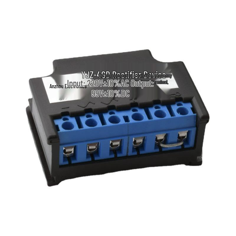 Rectifier YJZ-4GD: Motor Brake Rectification Module, Input 220/380V, Output 99/170V.