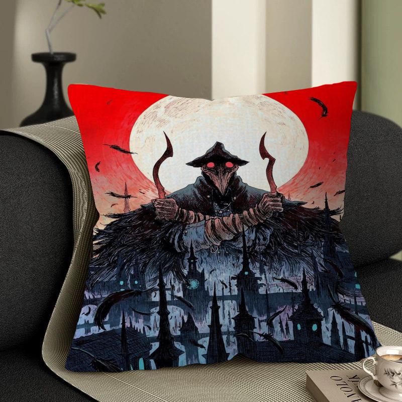 Файтинг Б-Bloodborne Наволочка 30x50 Полиэстер Подушки для дивана Декоративные накидные подушки Домашний декор Наволочка