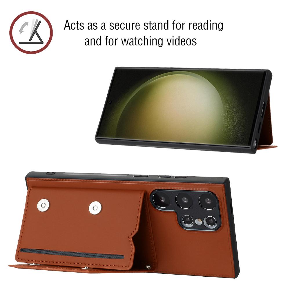Кошелек Чехол для телефона Для Samsung Galaxy S24 S23 FE S22 S21 A05 A05S A13 A14 A15 A23 A24 A33 A34 A52 A53 A54 A73 Держатель для карт Чехол