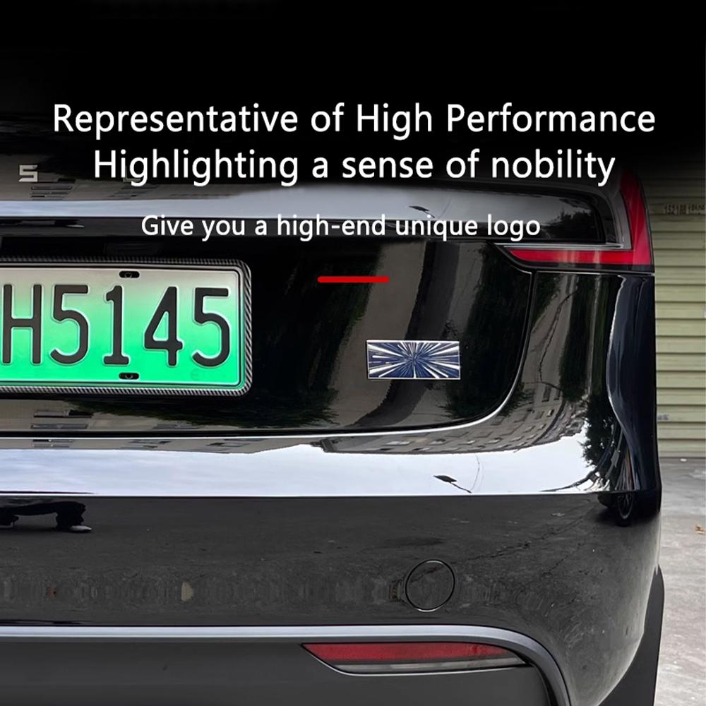 Логотип Тоннель Времени и Пространства Для Tesla Model 3 Y S X Значок на Багажник Наклейки Стикер Model 3 Highland 2024 Аксессуары Performance