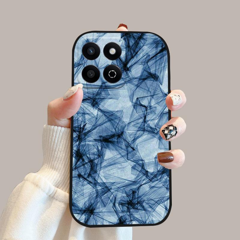 Мультяшный чехол-книжка для Honor 200 Smart Case X7c 4G Силиконовый мягкий ТПУ чехол для телефона для Honor Play 60 Plus 5G Защитный чехол Funda Cases