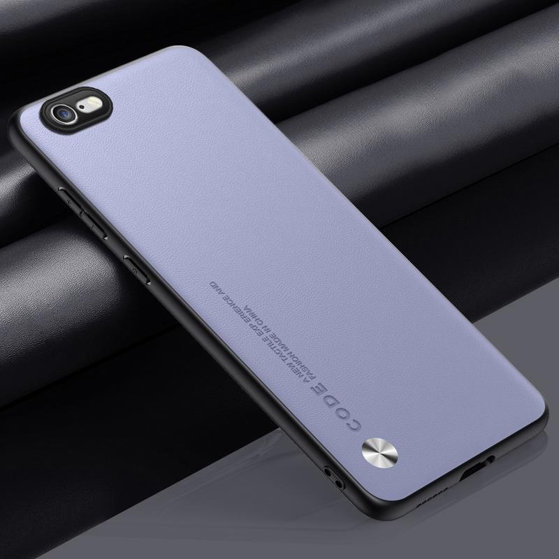 Роскошный чехол из искусственной кожи для iPhone 6 6S Plus, задняя крышка, матовый силиконовый защитный чехол для телефона iPhone 6 Plus, iPhone6 S Coque