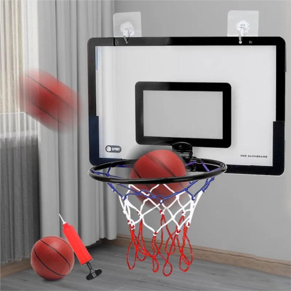 Safety Indoor Basketball Hoop Set Backboard Portable Basketball Hoop Toys Basketball Fans