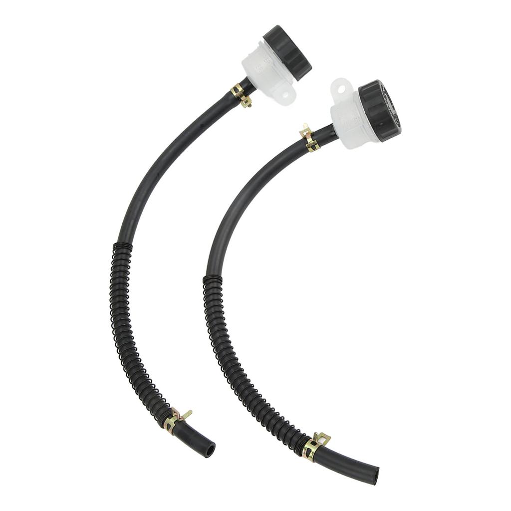 1 Pair Universal Motorcycle Front Brake Reservoir Master Cylinder Fluid Oil Reservoir for ATV Dirt Pit Bike