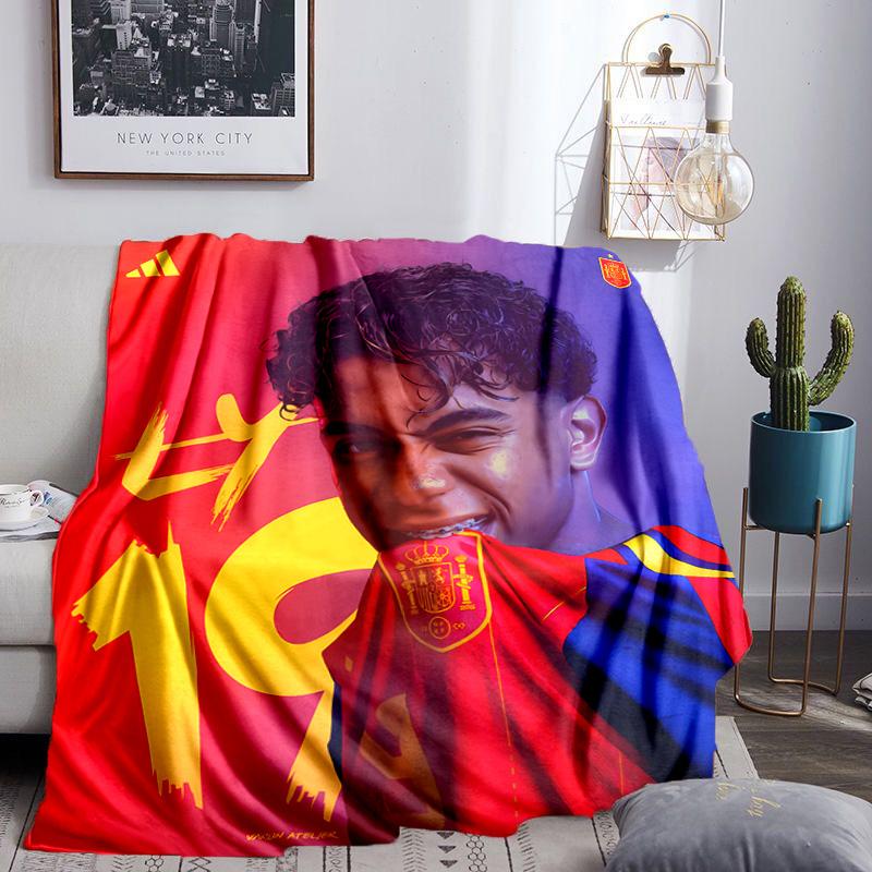 Football Spirit Ya-mal Blanket Lightweight Ideal Bedding Blanket Perfect for Travel, Camping, Living Rooms, Offices, Sofas, Fan Christmas gift
