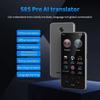 Новый портативный аудиопереводчик S85 Pro, 138 языков, интеллектуальная запись, 19 языков, офлайн-чат в реальном времени, GPT, AI, голосовой фото-групповой перевод