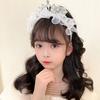 Crystal Children's Headdress Hair Accessories Crown Headband Crown Mesh Hair Hoop  Daily Life