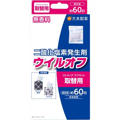 Oki Pharmaceutical Wile-Off Strap Type Магнитный зажим Тип замены 60 дней Стерилизатор пространства Этикет Товары Диоксид хлора вырабатывается r