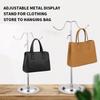 Curved Hook Handbag Display Stand Single/Double Hook Jewelry Storage Shelf Wig Hanger  Silk Scarves