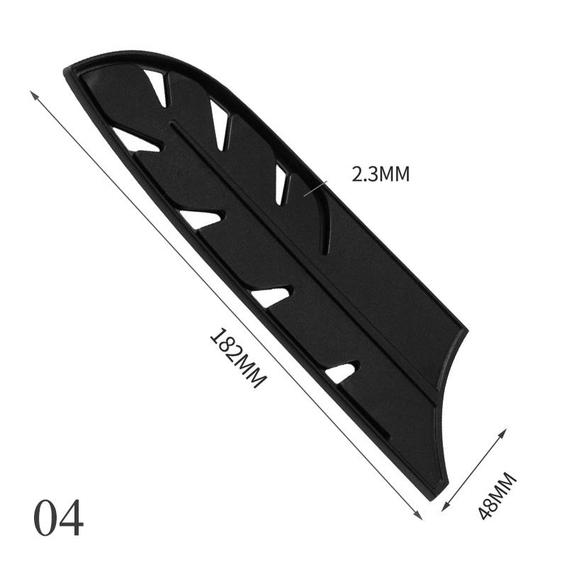 1 шт., все виды чехлов для лезвий ножей, защитные чехлы для кромок, пластиковые чехлы без BPA, кухонный нож