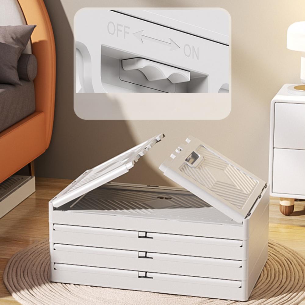 Напольные шкафы-контейнеры Пластиковые многофункциональные спальни многослойные складные ящики для хранения с колесами кухонные шкафы