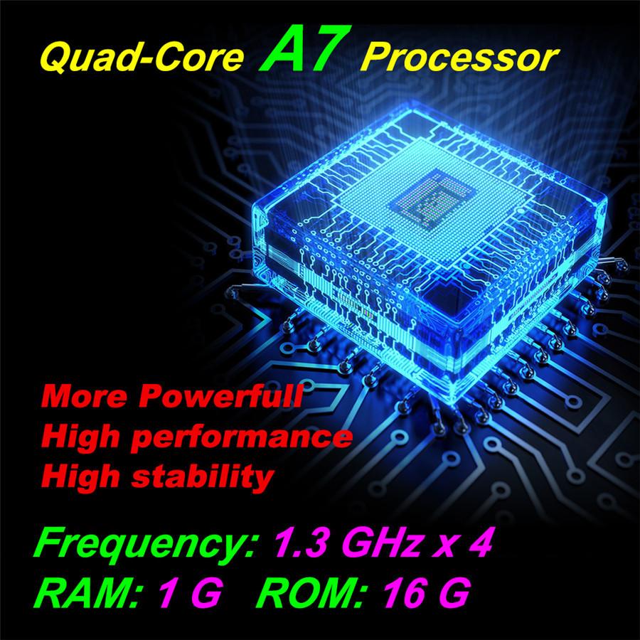 7" Wifi 1080P 2Din Четырехъядерная система Android 8.1 Phonelink GPS Bluetooth FM Dab MP5-плеер с 8-светодиодной камерой заднего вида