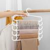 Новая Складная Вешалка-Стойка для Шкафа, Экономящая Место, Органайзер для Одежды, Шарфов, Брюк, Вешалки с Зажимами, Органайзер для Гардероба, Полка для Вешалок