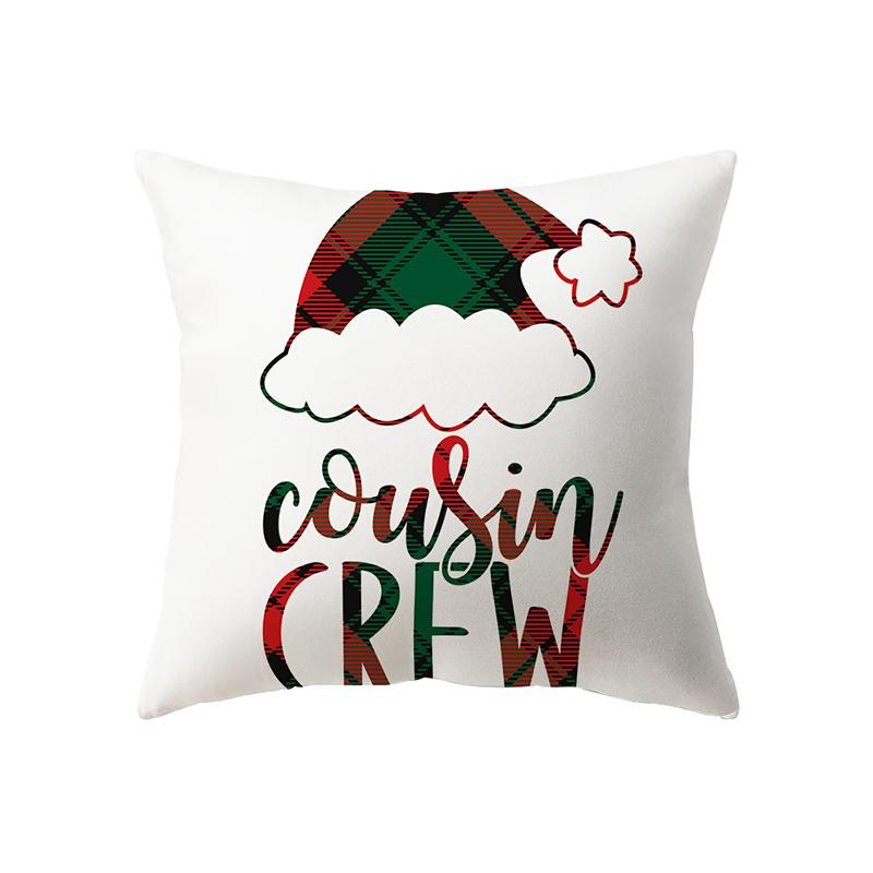 Рождественская тема Санта-Лось Рождественская елка с принтом наволочка для дома, гостиной, украшения дивана, подушка, наволочка