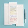 50 Sheets Long Notepad Non-sticky Memo Pad INS Note Paper  Students