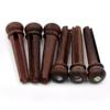 Rosewood Acoustic Guitar Bridge Pins Pegs with Bridge Pin Puller Replacement Bridge Pin Puller Remover Guitar Parts
