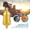 Aluminum Zinc Zinc Alloy Car Petrol Diesel Inline Motorcycle Gasoline Filter Motorcyle Tools