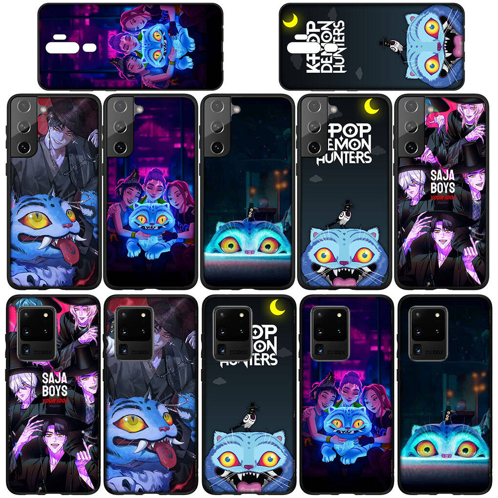 Чехол для телефона для iPhone 17 16 15 Plus X Huawei P30 P20 Lite Redmi Note 14 12 11 13 Pro Max OPPO A60 A80 A40 A18 Rumi KPop Демон Джину Охотники на Тигров Обложка