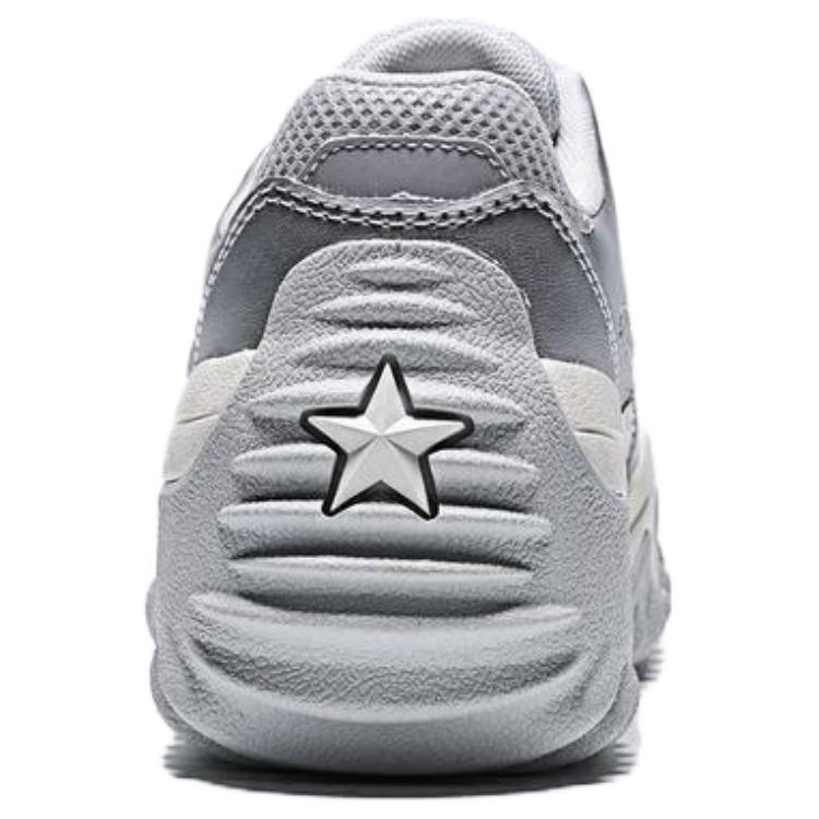 Converse Chuck Taylor Сезонные Удобные Универсальные Повседневные Кроссовки Унисекс Серебристо-Серый A19129C