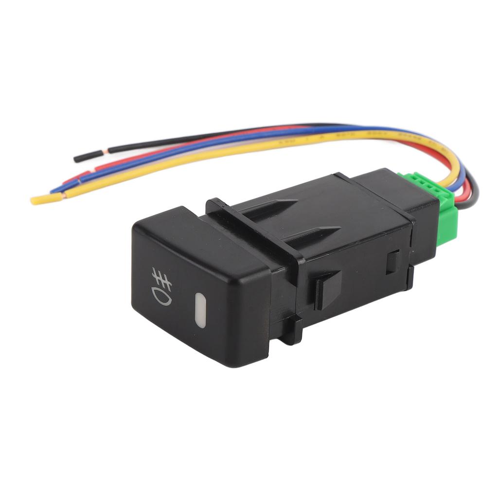 4-контактный кнопочный переключатель 12 В со светодиодным индикатором, кнопочный переключатель противотуманных фар, замена для ISUZU MU X