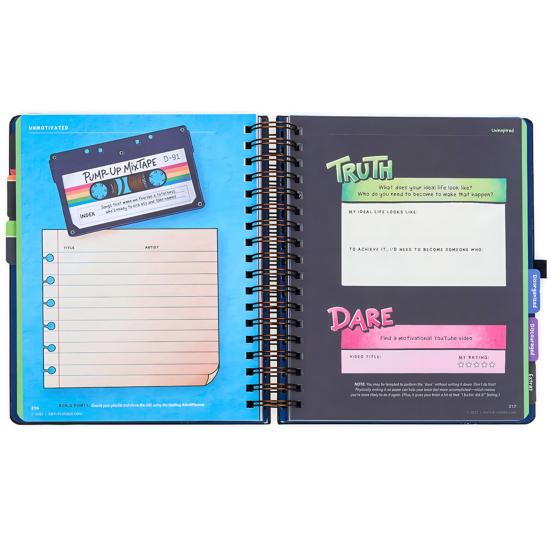 Ежедневник 160 страниц Гладкий почерк Плотная бумага Тетрадь Яркие иллюстрации Планировщик производительности