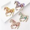 Stylish, Fresh, Sweet, And Trendy Rhinestone-embellished Cute Animal Brooches, Exquisite Clothing Accessories, In Stock.