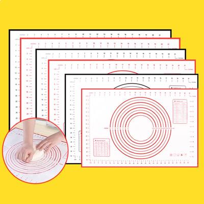Антипригарный силиконовый коврик для замешивания теста, коврик для гриля, коврик для выпечки, тестомес для пиццы, кондитерские изделия, кухонные гаджеты, формы для выпечки, настольная подкладка, лист